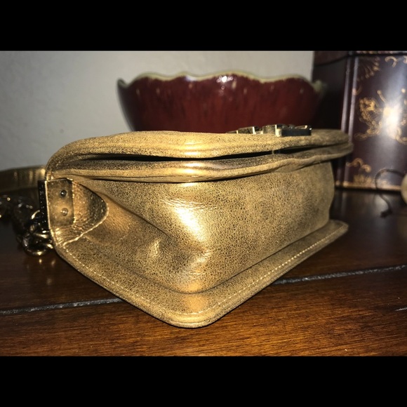 Chanel Gold Stingray Mini Boy Bag - Picture 8 of 8